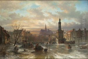 Widok Miasta by Elias Pieter van Bommel