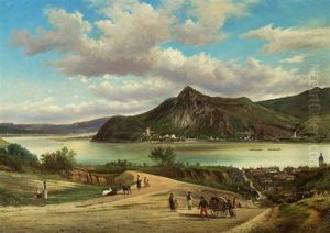 Donauansicht Vom Weisen Berg Aus