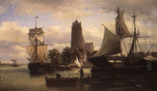 A View Of Dordrecht Harbor - view 1