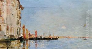 Moonrise Over Venice