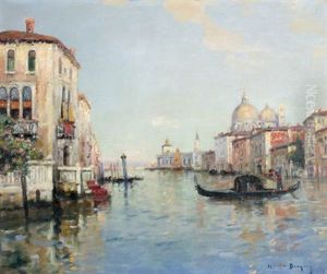 Venedig Le Grand Canal Et La Salute Venedig Le Grand Canal Et La Salute