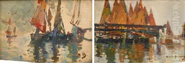 Voiliers En Bretagne (pair) - view 1