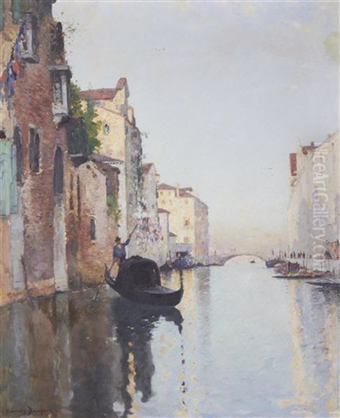 A Canal, Venice - view 1