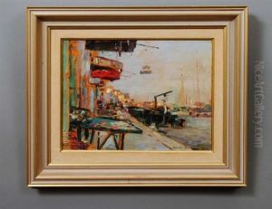 Docks by Maurice Bompard