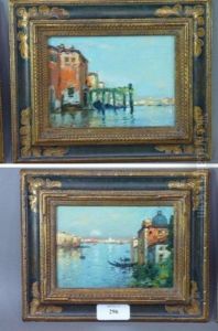 Vues De Venise (pair)