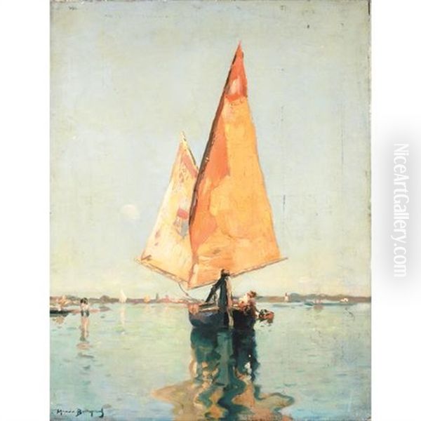 A Fishing Boat On The Venetian Lagoon - view 1