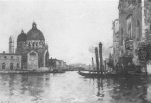 Grand Canal At Sunset