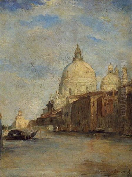Venise, Le Grand Canal Et La Salute - view 1