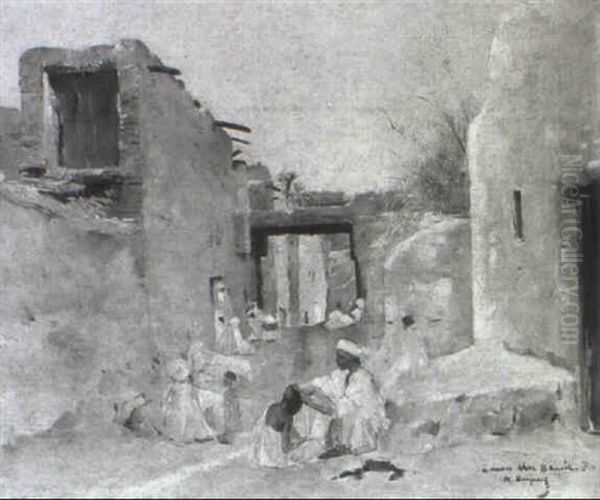 Rue Dans Un Village Oriental - view 1