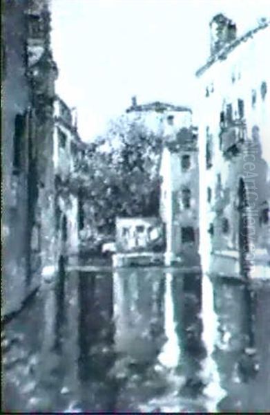 Canal Ensoleille A Venise - view 1