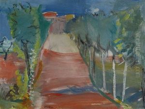 Strada Rossa A Castiglione by Angelo Del Bon