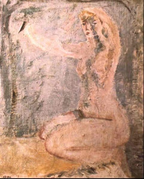 Nudo Inginocchiato - view 1