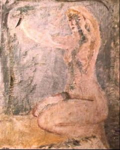 Nudo Inginocchiato by Angelo Del Bon