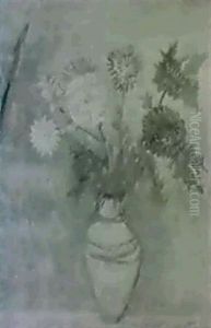 Vaso Di Fiori (1944) by Angelo Del Bon