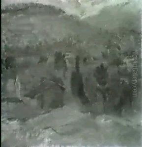 Paesaggio Montano by Angelo Del Bon