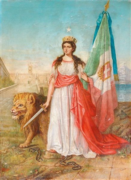 Allegorie Auf Die Freiheit Italiens - view 1
