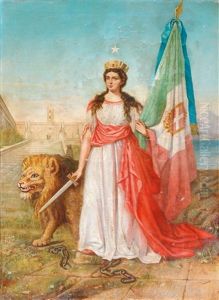 Allegorie Auf Die Freiheit Italiens
