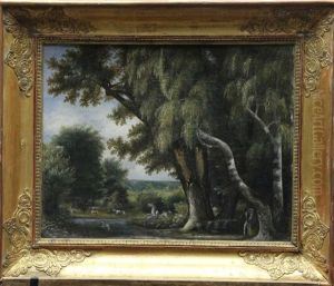 Chasse A Courre En Foret De Fontainebleau by Caroline Bonaparte
