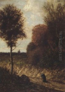 Une Paysanne Sur La Rue by Mathilde, Princesse Bonaparte
