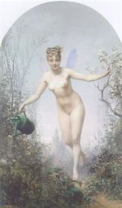 Springtime by Iuli Osipovich Boncha-Tomashevsky