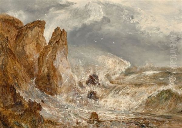 Rochers A Saint David, Pays De Galles - view 1