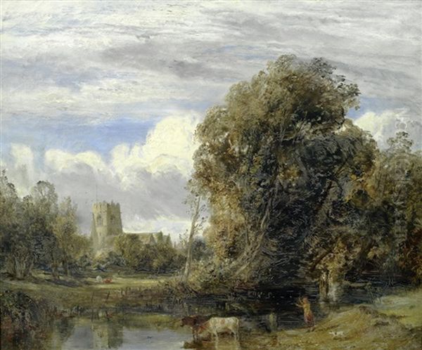 A Pastoral English Landscape - view 1