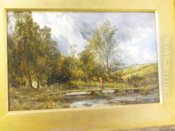 Footbridge Near Bangor - view 1