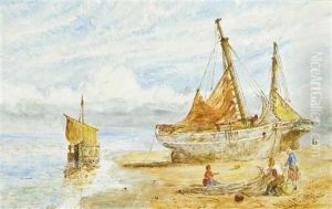 Watching The Sunset; And Mending The Nets (2 Works)