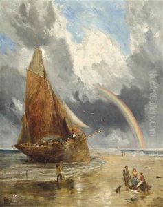 Unloading The Catch, Low Tide