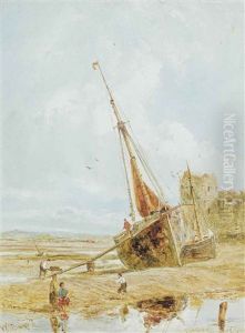 The Cottage; And Low Tide (illustrated) (pair) The Cottage; And Low Tide (illustrated) (pair)