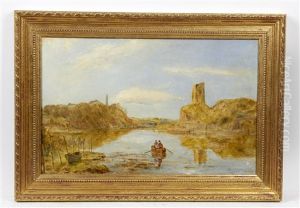 Scene On The Irish Coast by William Joseph J. C. Bond