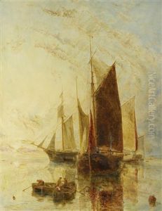 Fishing Boats In A Calm