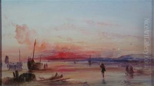 Sunset At Lowtide