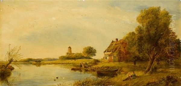 Landliche Idylle An Einem See - view 1