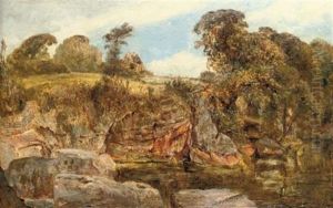 Near Roslyn Castle, Midlothian Near Roslyn Castle, Midlothian