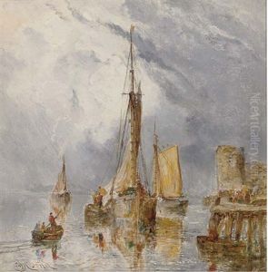 Preparing To Set Sail by William Joseph J. C. Bond