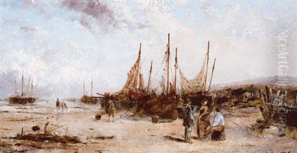 Fishing Boats On The Beach - view 1