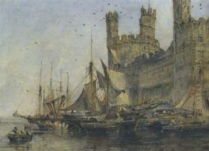 Carmathen Castle by William Joseph J. C. Bond