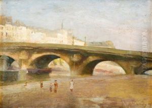 Le Pont-neuf V Parizi by Walter Bondy