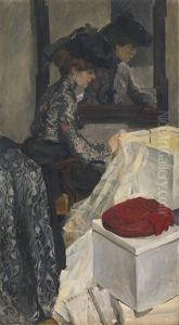Opening The Hat Box by Walter Bondy