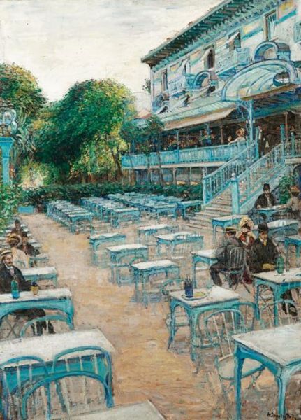 The Pavillon Bleu At St.-cloud - view 1