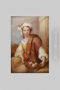 The Flower Girl (after Bartolome Esteban Murillo)