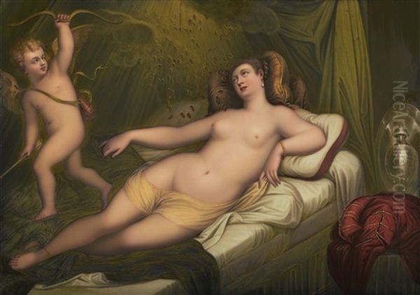 Danae, After Titian - view 1