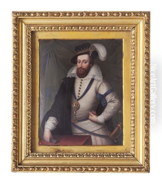 Possibly King Christian Iv Of Denmark, Or Henry Somerset, 5th Earl Of Worcester - view 1