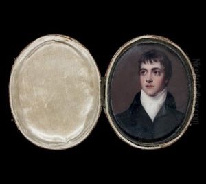 Portrait De James Ramsey Cuthbert (c. 1776 - 1821) by Henry Bone