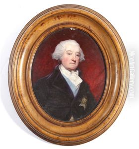Murrough O'brien, 1st Marquess Of Thomond Kp, Pc, 5th Earl Of Inchiquin Wearing Purple Coat, White Waistcoat