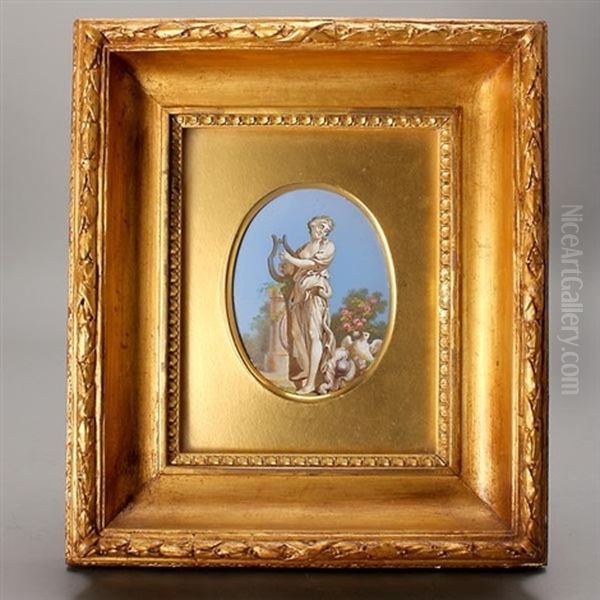 Maiden With Lyre - view 1