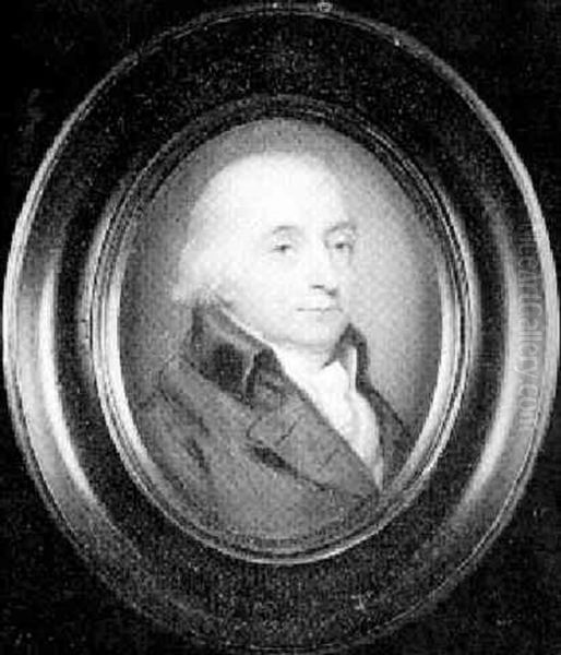 Henry Hope Esq., In Dark Blue Coat With Black Collar - view 1