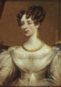 Portrait Of Mrs. Edward Frederick, Nee Selina Grote by Henry Bone