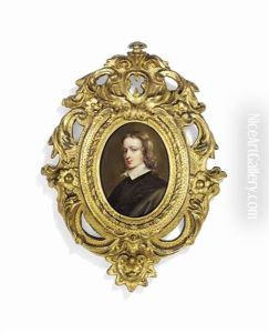 John Milton (1608-1674), In Black Coat, Dark Grey Cloak, White Collar John Milton (1608-1674), In Black Coat, Dark Grey Cloak, White Collar